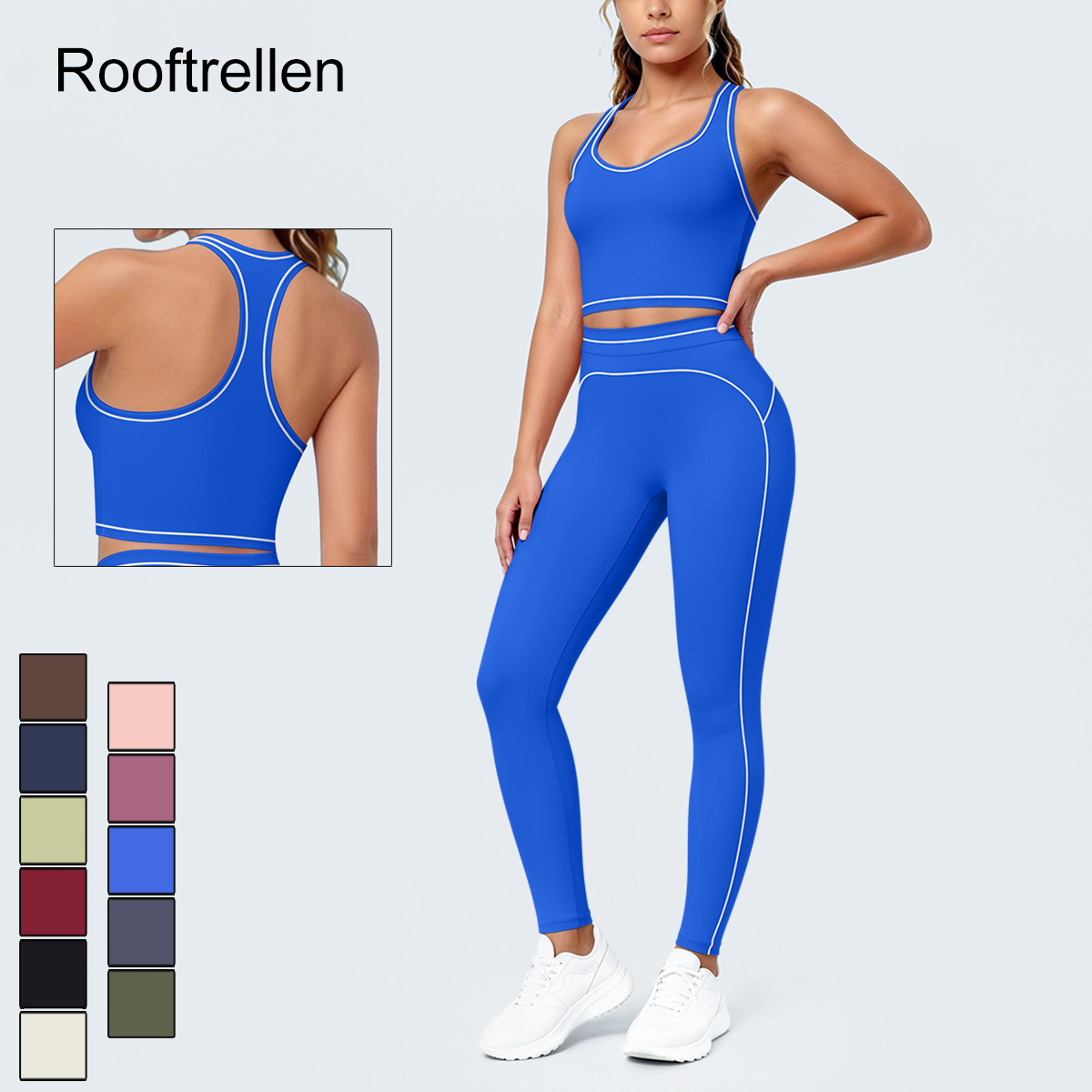 Yoga Fitness Tapis - Conjunto de Yoga Feminino para Verão: