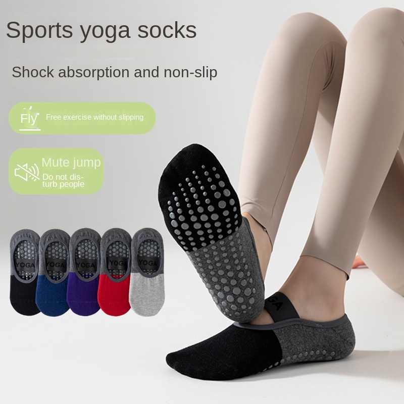 Yoga Fitness Pilates - 5 pares de Meias Profissionais de