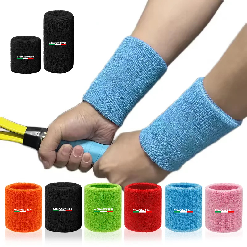Wrist Wraps Fitness - Pulseiras esportivas faixas de suor guarda