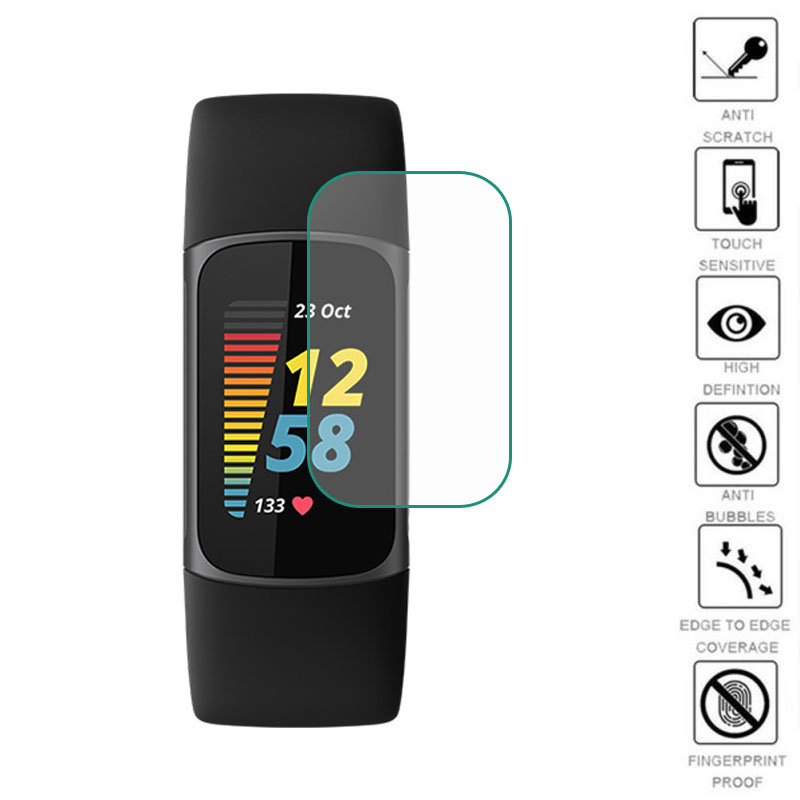 Fitness Tracker Band - TPU macio Limpar Película Protetora, Banda