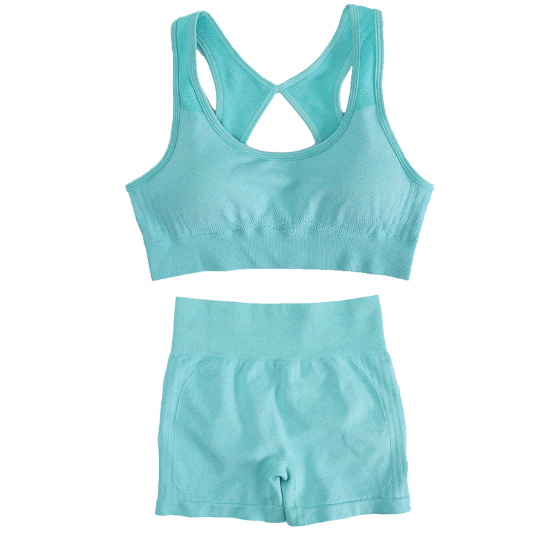 Fitness Of Yoga - Conjunto de Roupa de Yoga Feminina