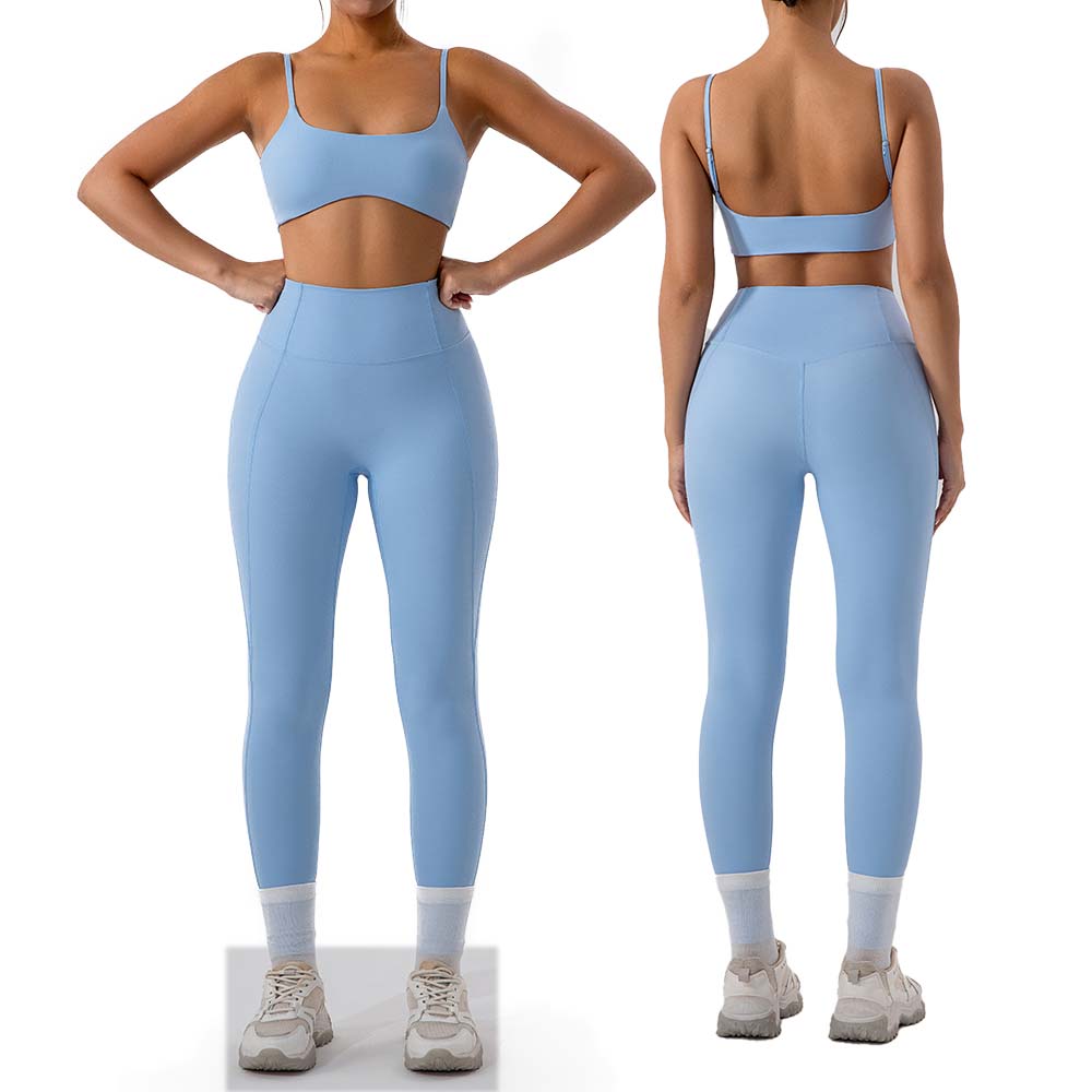 Conjunto de treinamento de cor - Yoga Và Fitness avaliação e preço