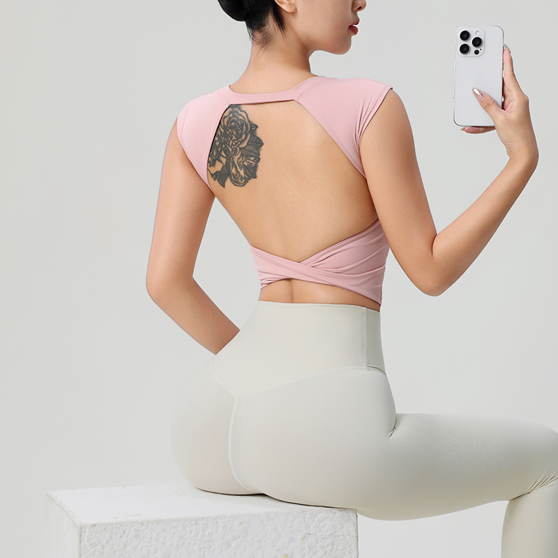 Roupas de fitness sem costas f - Yoga Fitness Tapis avaliação e preço