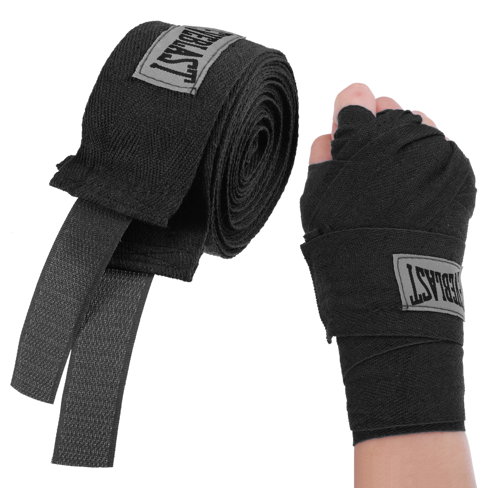 Bandagens de boxe de algodão,  - Wrist Wraps Fitness avaliação e preço