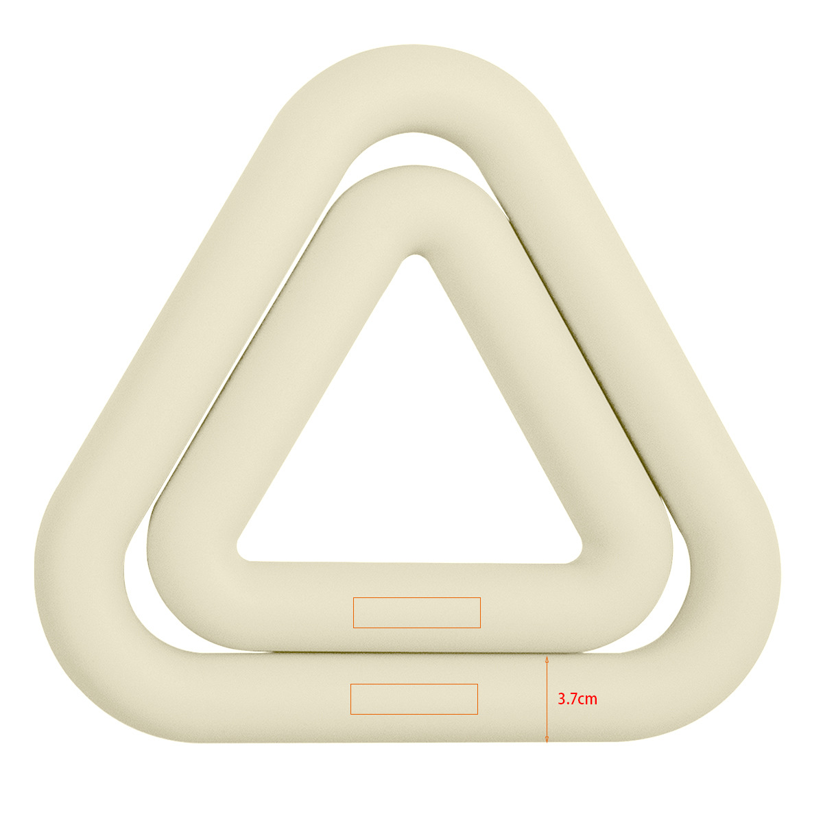 Anéis de ferro triangulares po - Yoga Fitness Factory avaliação e preço
