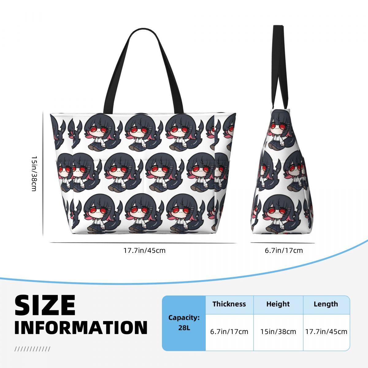 Bolsa de Praia Anime Zenless Z - Yoga Fitness Zone avaliação e preço