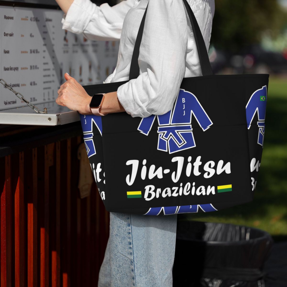 Bolsa de Praia Jiu-Jitsu, Bols - Yoga Fitness Jiu Jitsu avaliação e preço