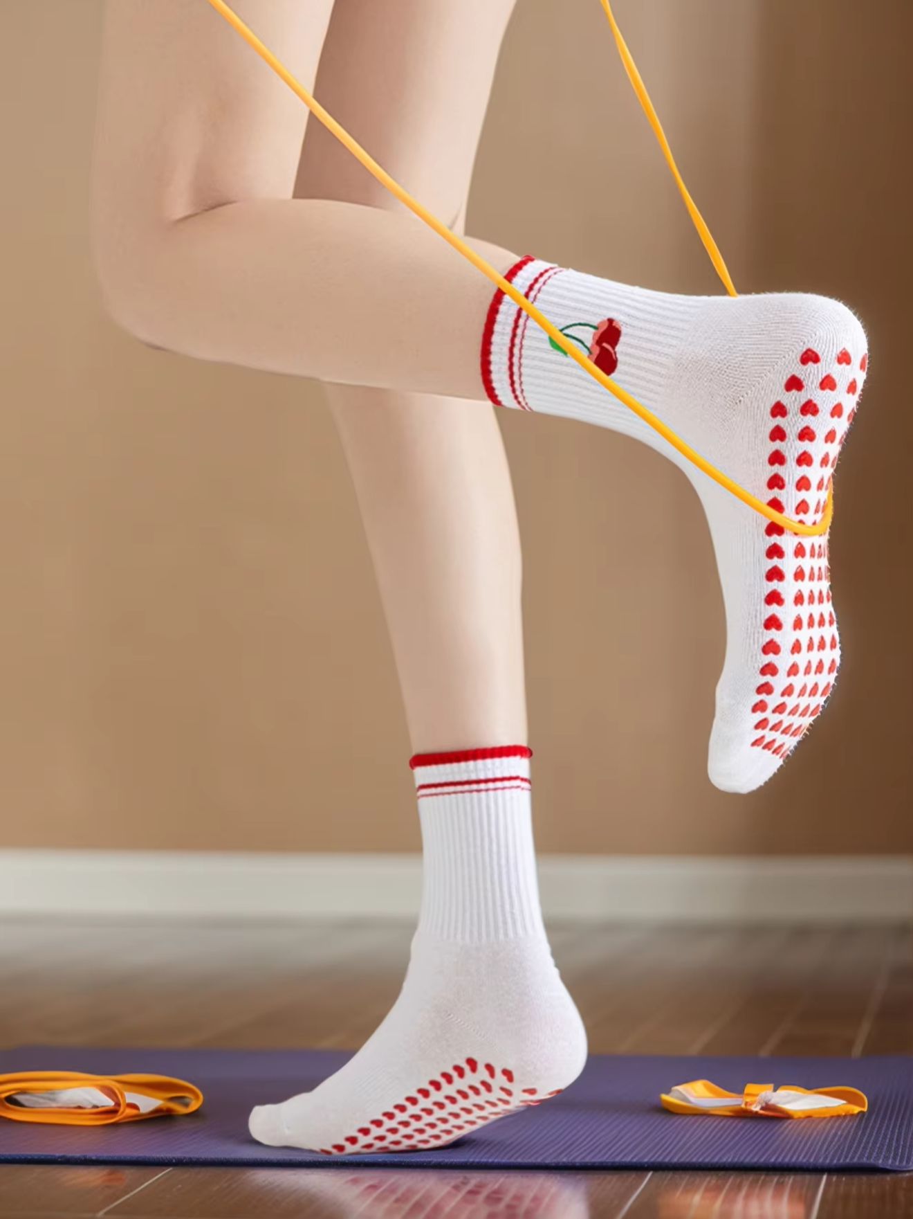 1 Par de Meias de Yoga Profiss - Yoga Fitness Pilates avaliação e preço