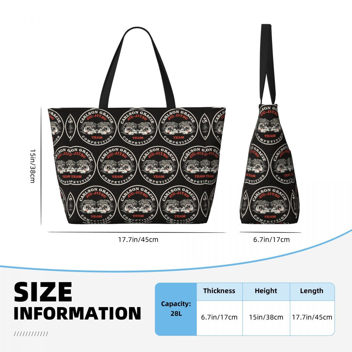 Bolsa de Praia Carlson Gracie  - Yoga Fitness Jiu Jitsu avaliação e preço