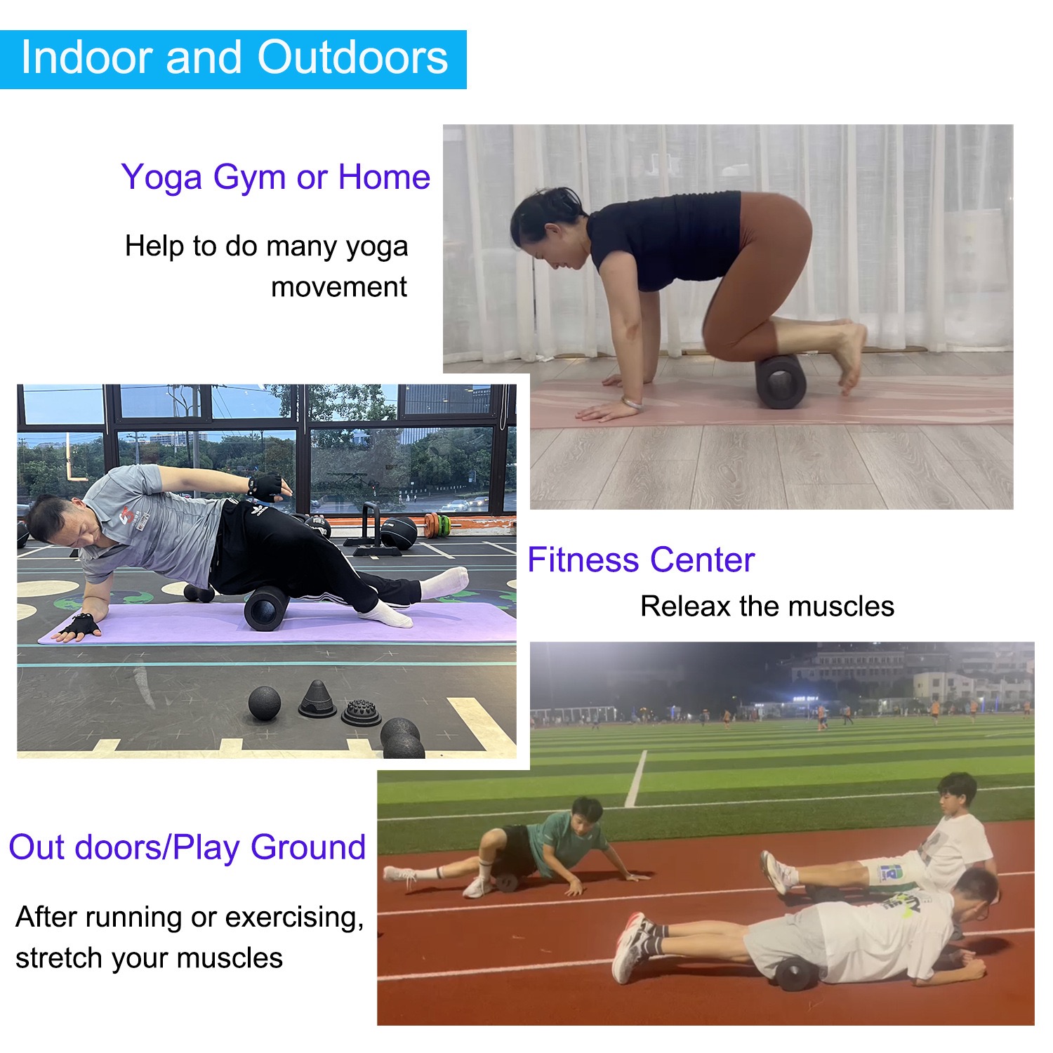 Conjunto de Rolos de Massagem  - Foam Roller avaliação e preço