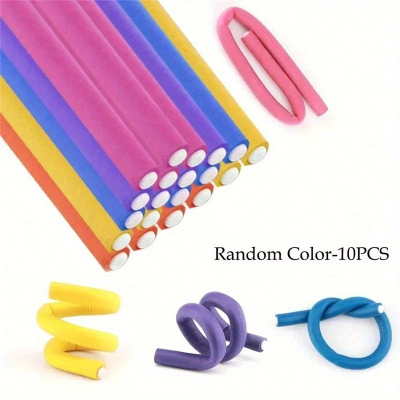 10pc rolos de cabelo flexíveis - Foam Roller avaliação e preço